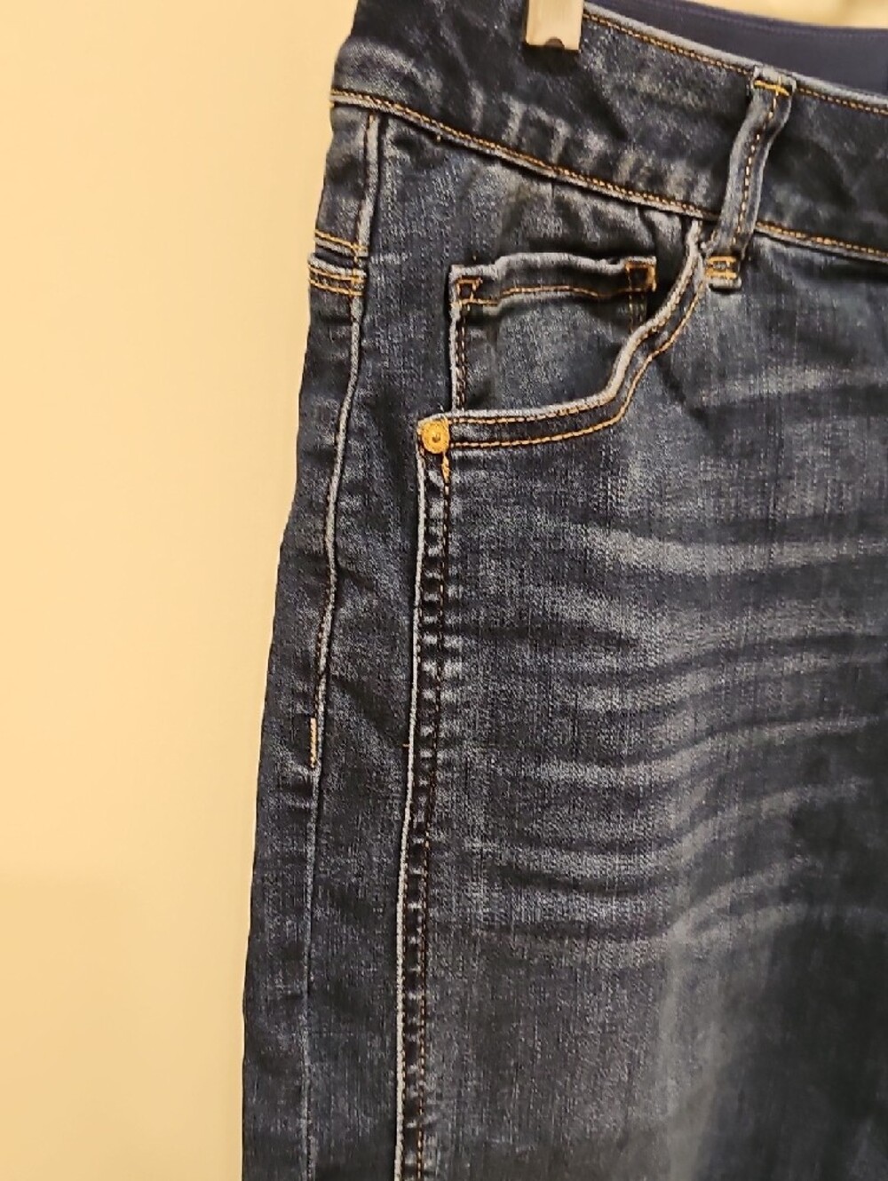 Democracy AbSolution Skyrise Repreve Side Seam Wide Leg Jeans; EUC; Size 12 - Picture 8 of 13